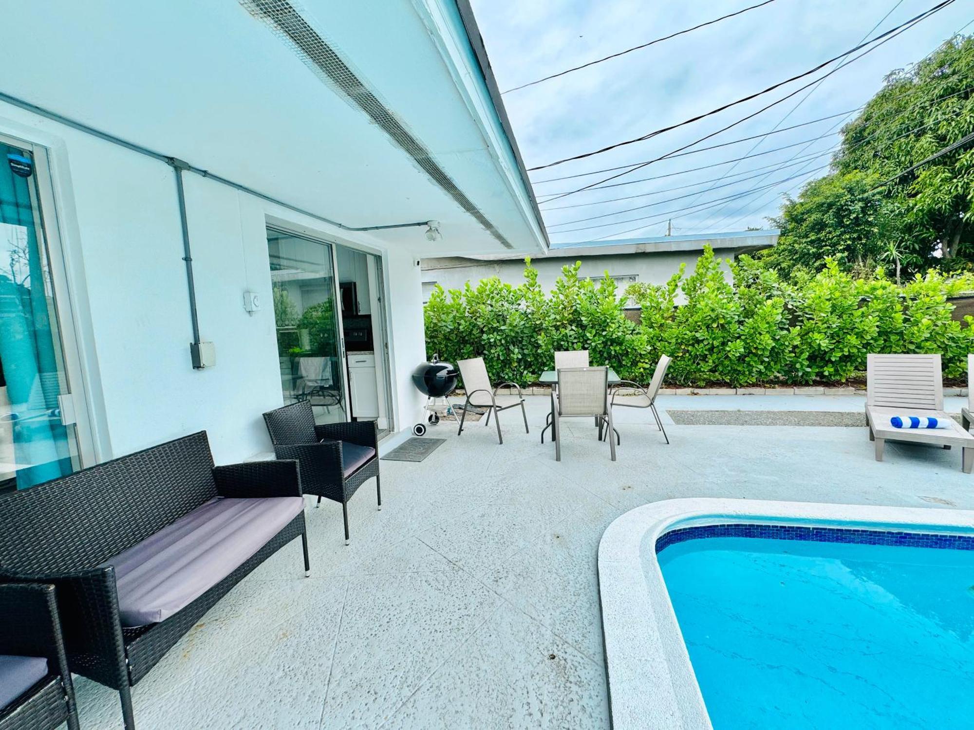 Tropical Villa Pool Courtyard & Garden View Fort Lauderdale Zewnętrze zdjęcie