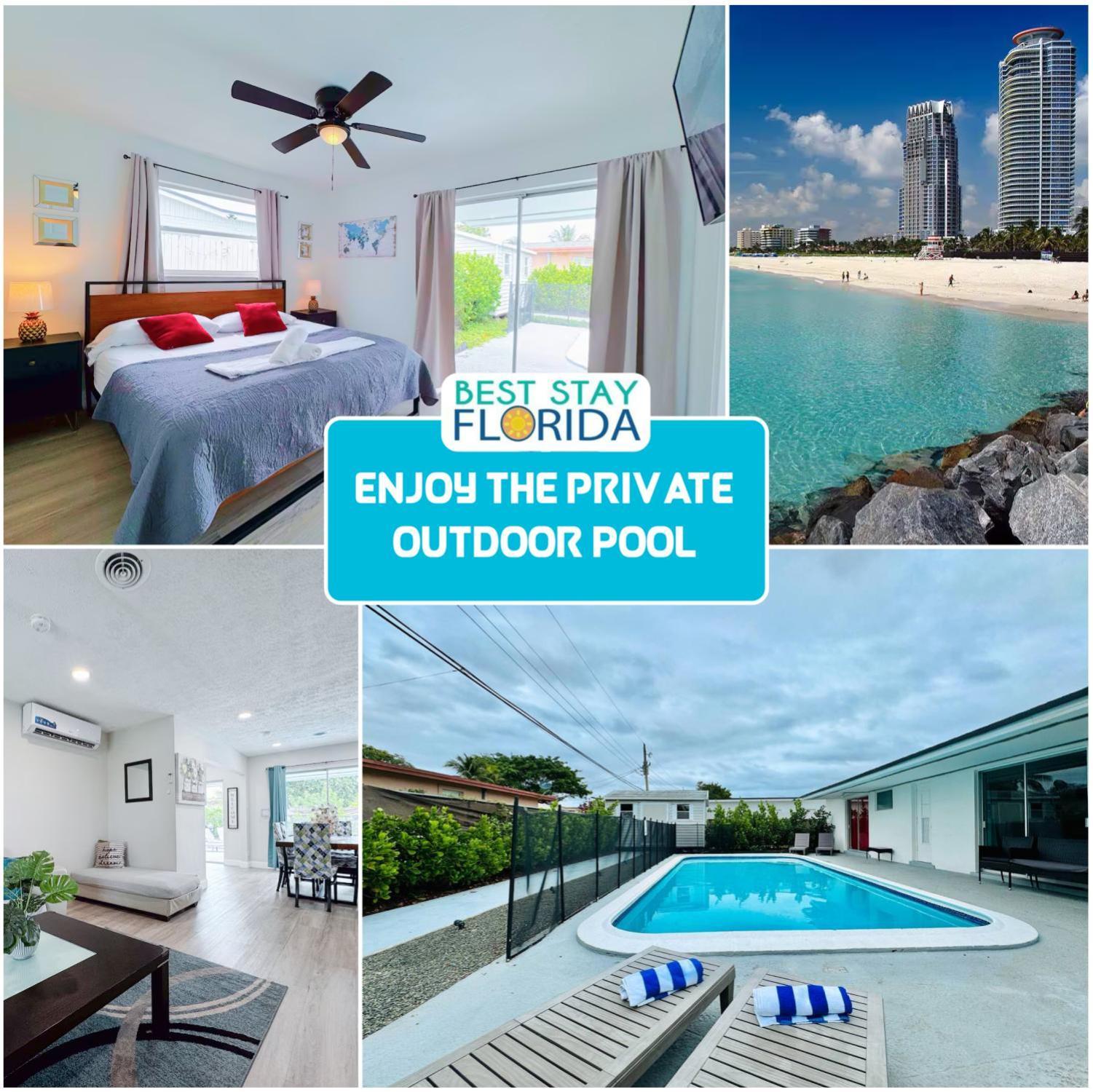 Tropical Villa Pool Courtyard & Garden View Fort Lauderdale Zewnętrze zdjęcie